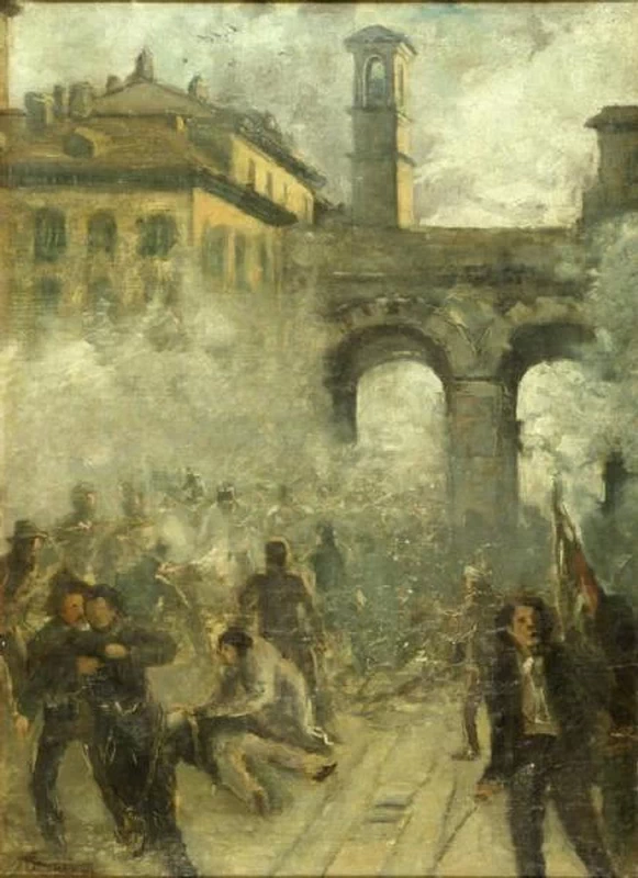 Assalto a Porta Nuova - Civiche Raccolte Storiche, Milano